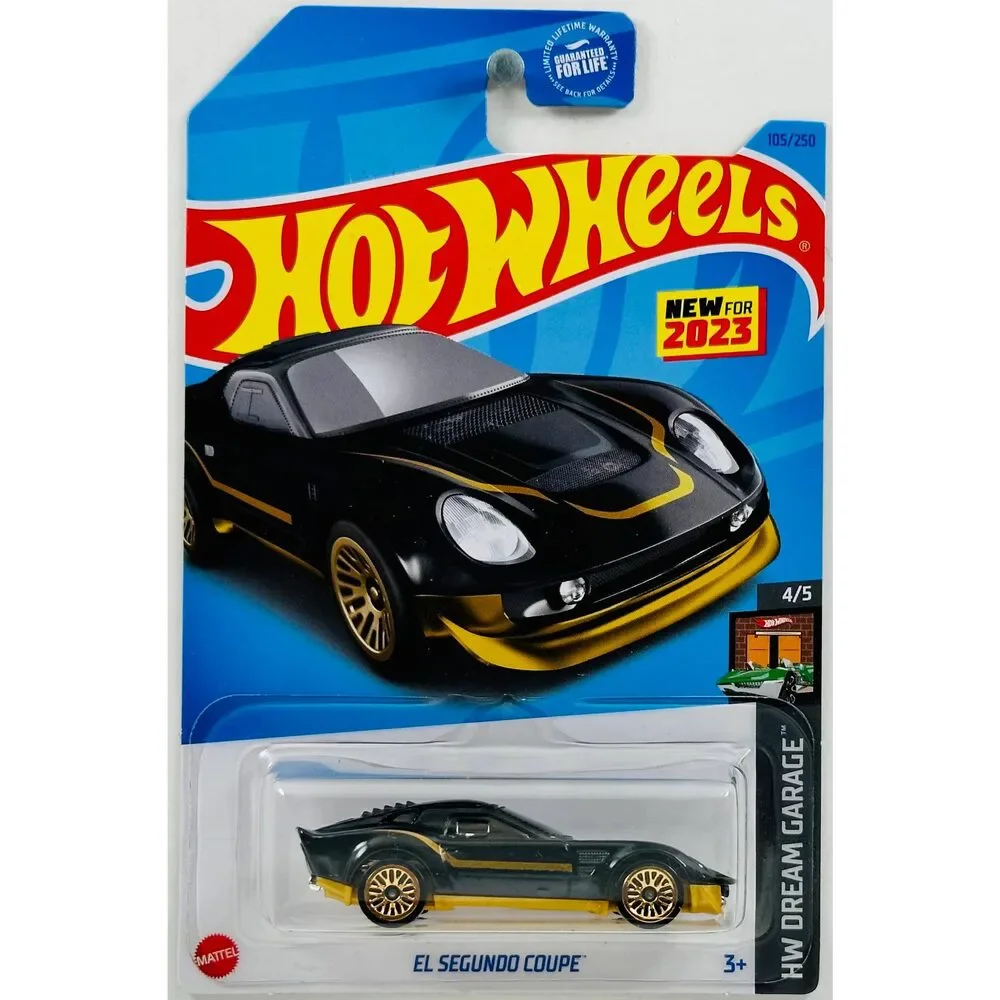 Hot Wheels El Segundo Coupe BLACK HW Dream Garage 4/5 105/250